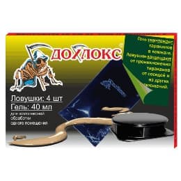 Ловушка Дохлокс на основе геля от тараканов Ловушка Дохлокс на основе геля от тараканов