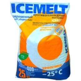 Противогололедный реагент ICEMELT -25°с Противогололедный реагент ICEMELT -25°с
