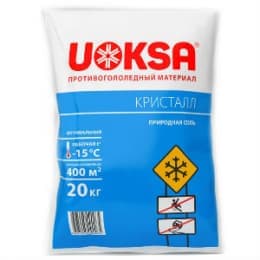 Противогололедный материал UOKSA Кристалл -15°C Противогололедный материал UOKSA Кристалл -15°C